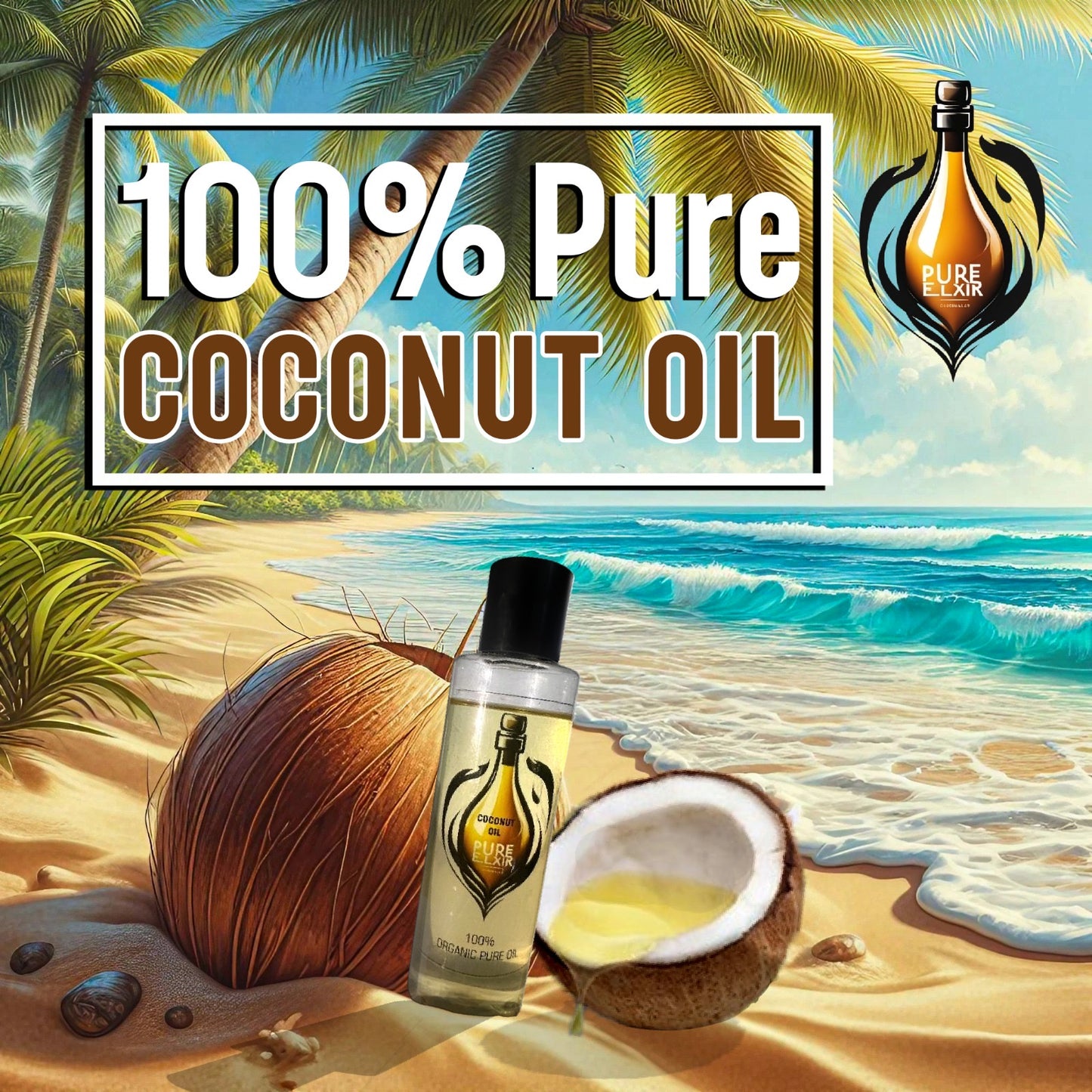 Pure Coconut Oil 100%